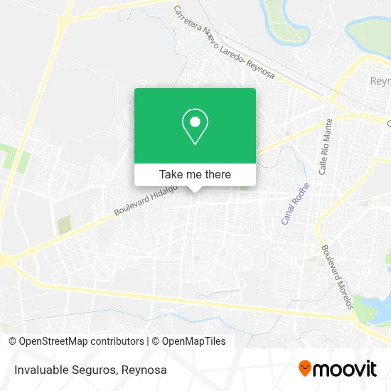 Invaluable Seguros map