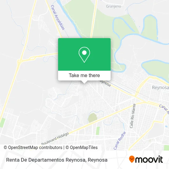 Renta De Departamentos Reynosa map