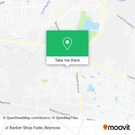 Jr Barber Shop Fade map