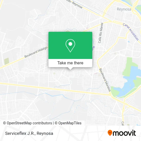 Serviceflex J.R. map