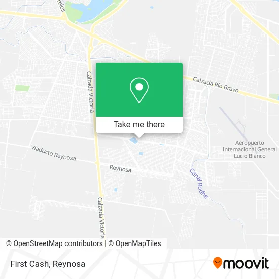 First Cash map