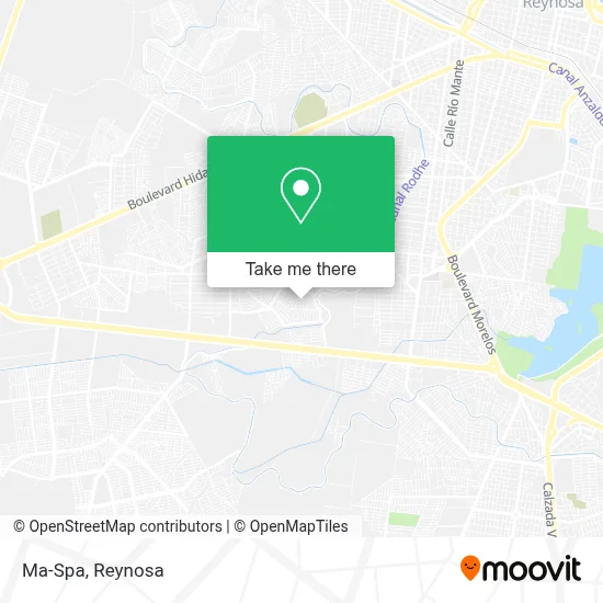 Ma-Spa map