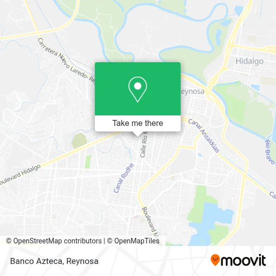Banco Azteca map