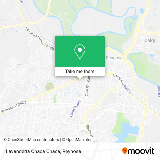 Lavandería Chaca Chaca map