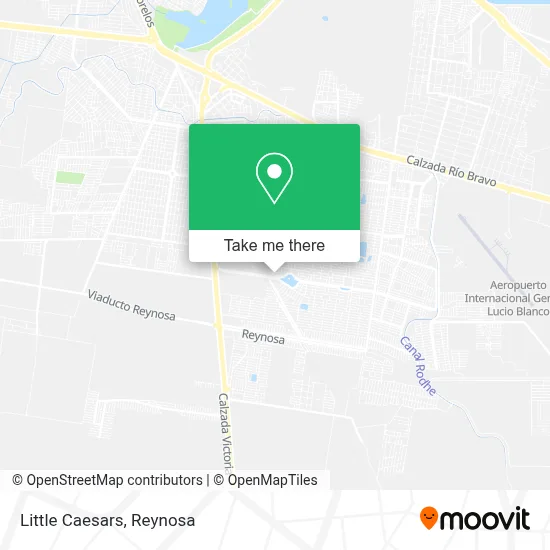 Little Caesars map
