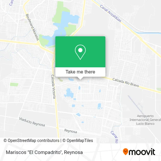 Mariscos "El Compadrito" map