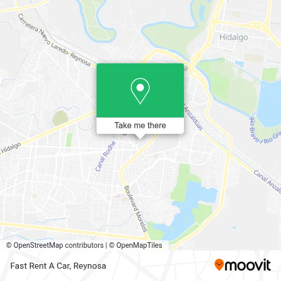 Fast Rent A Car map