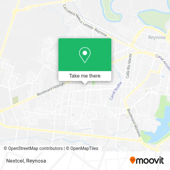 Nextcel map