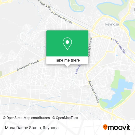 Musa Dance Studio map