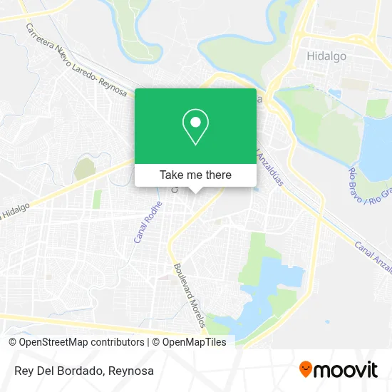 Rey Del Bordado map