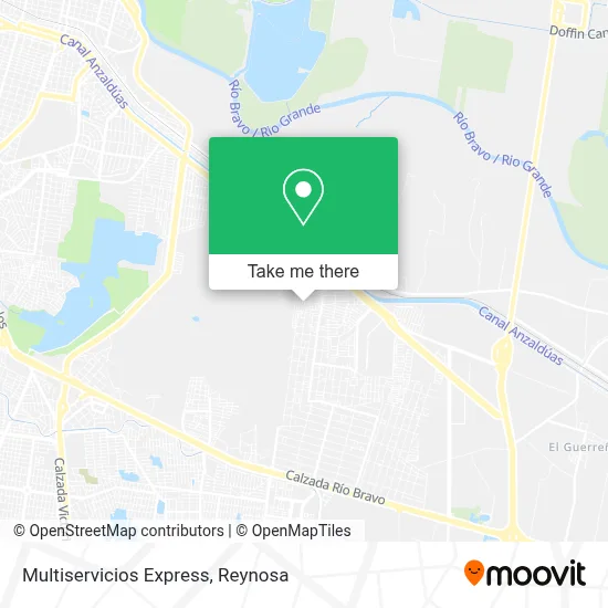 Multiservicios Express map