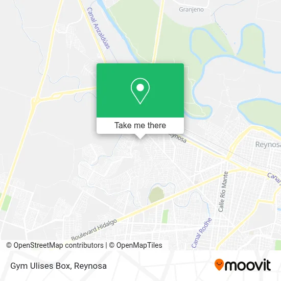 Gym Ulises Box map