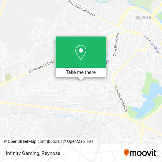 Infinity Gaming map