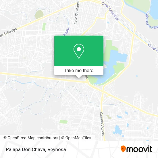 Palapa Don Chava map