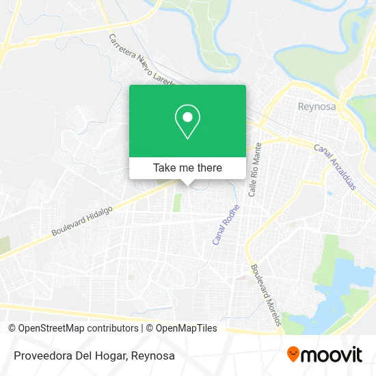 Proveedora Del Hogar map
