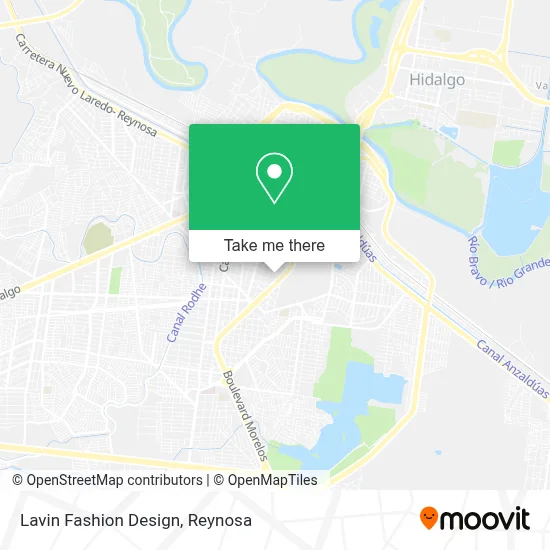 Lavin Fashion Design map