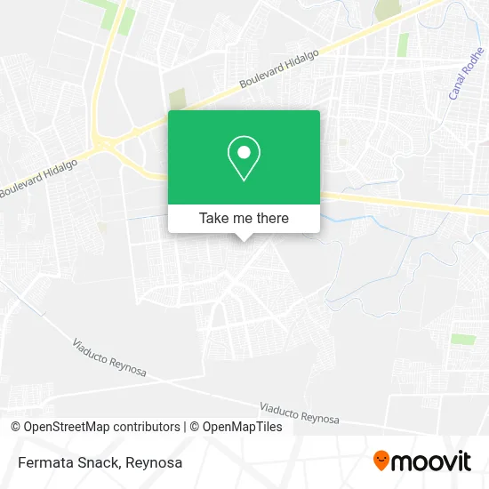 Fermata Snack map