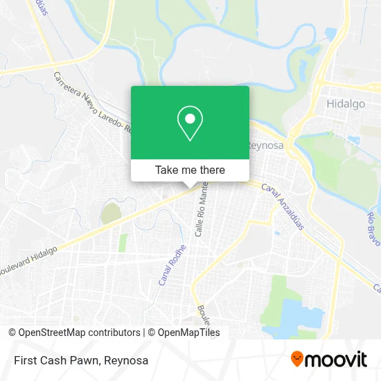 First Cash Pawn map