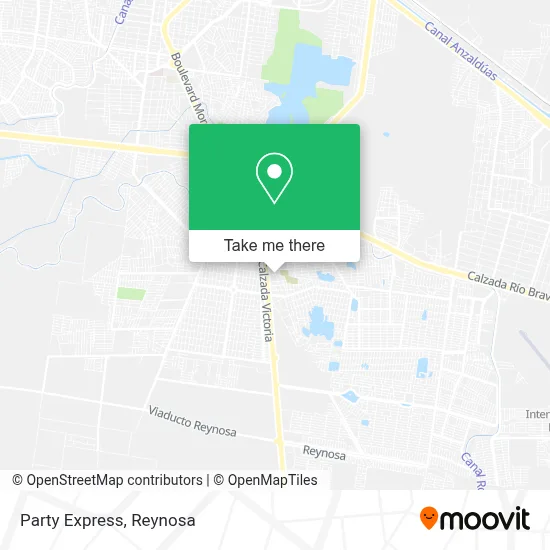 Party Express map