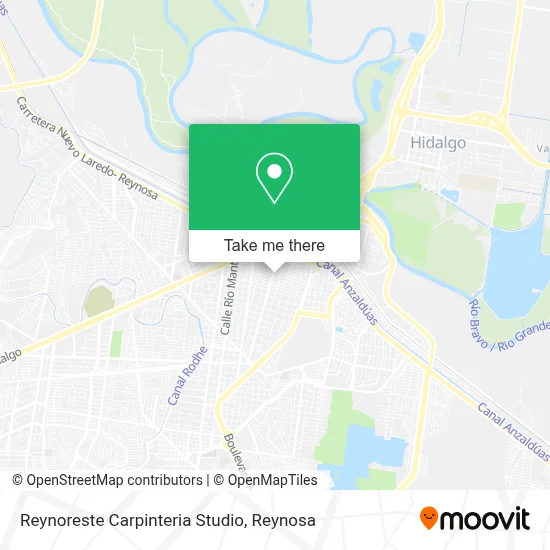 Reynoreste Carpinteria Studio map