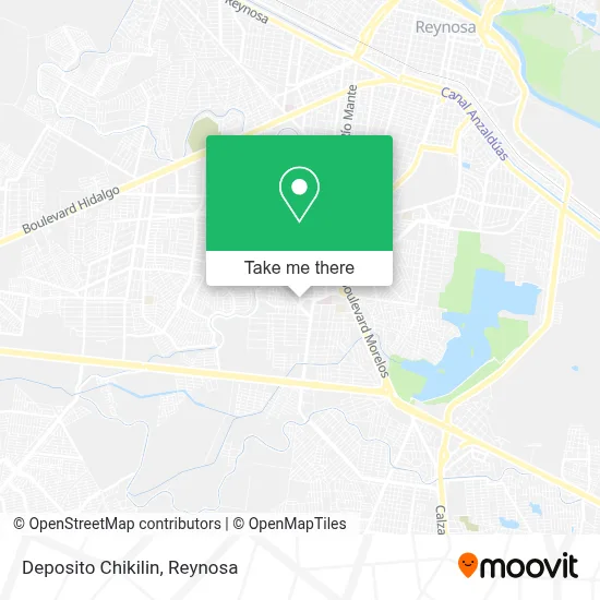 Deposito Chikilin map