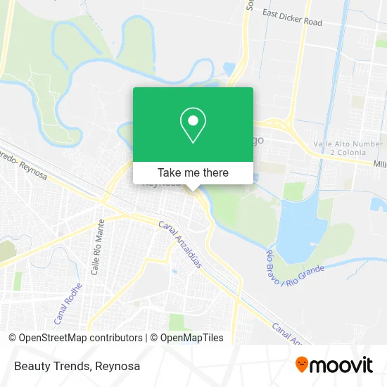 Beauty Trends map