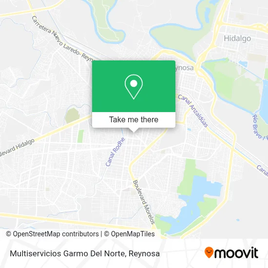 Multiservicios Garmo Del Norte map