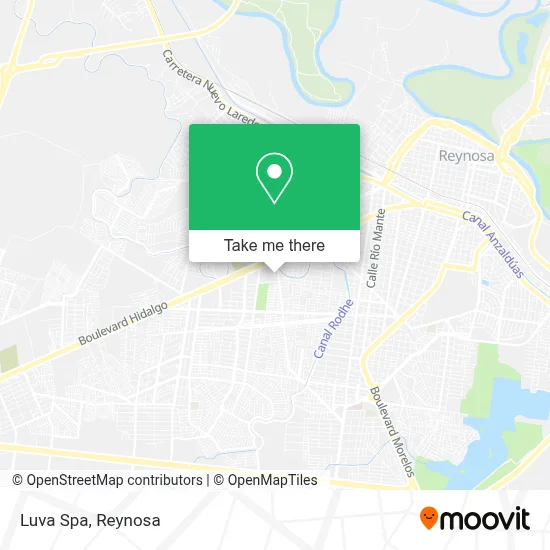 Luva Spa map