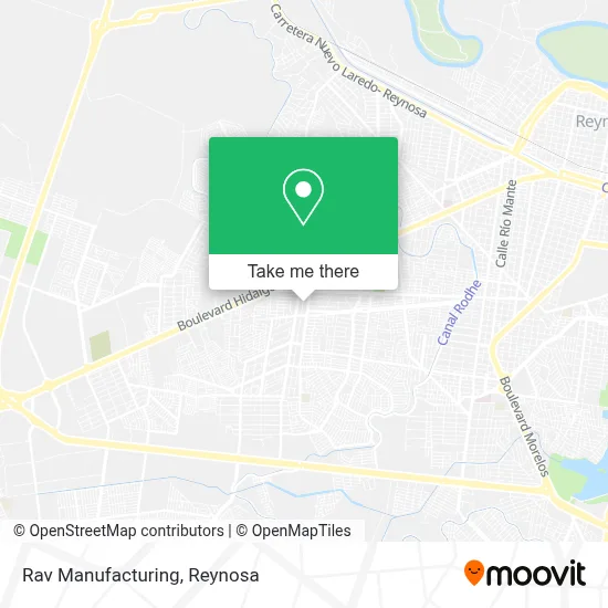 Rav Manufacturing map
