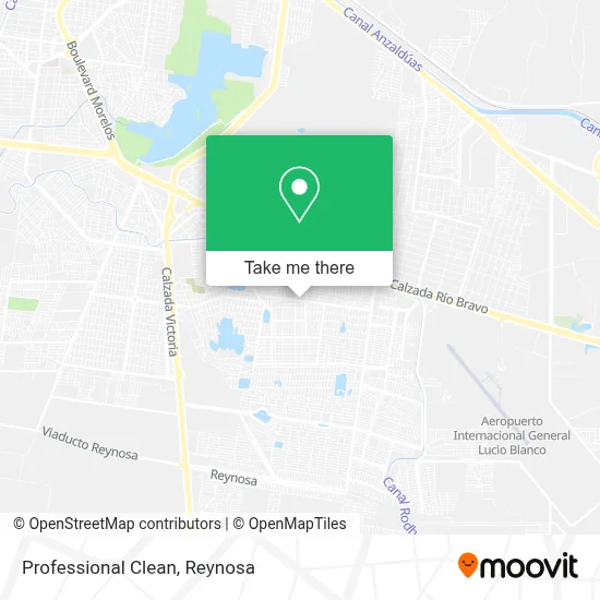 Professional Clean map