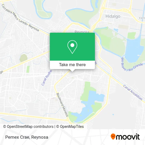 Pemex Crae map