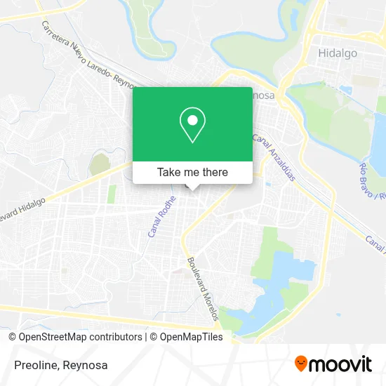 Preoline map