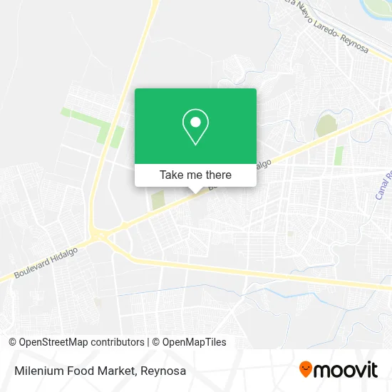 Milenium Food Market map