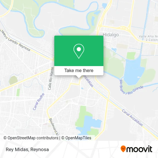 Rey Midas map