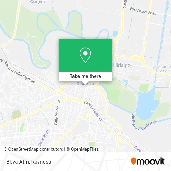 Bbva Atm map