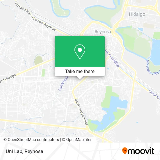 Uni Lab map
