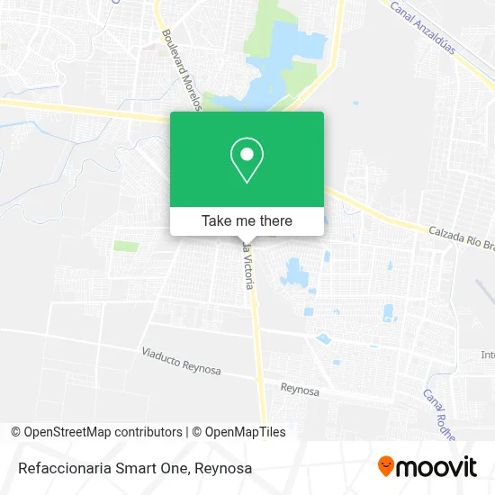 Refaccionaria Smart One map