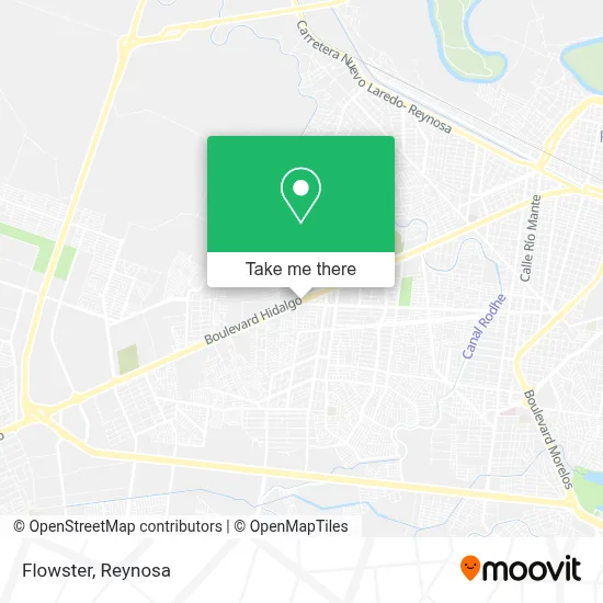 Flowster map