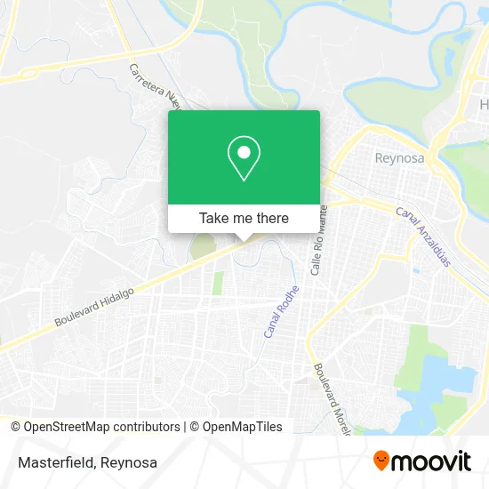 Masterfield map