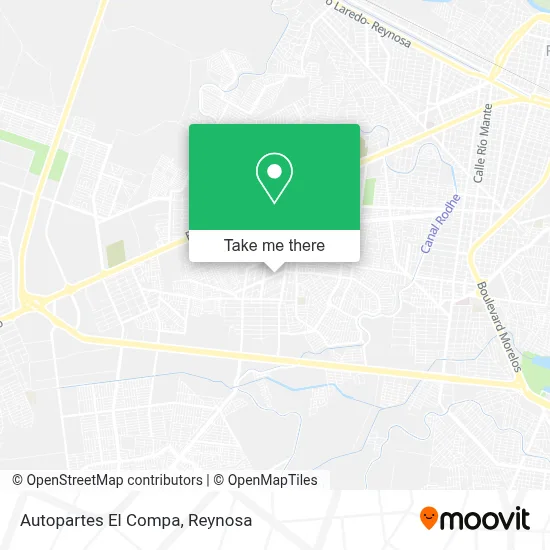 Autopartes El Compa map