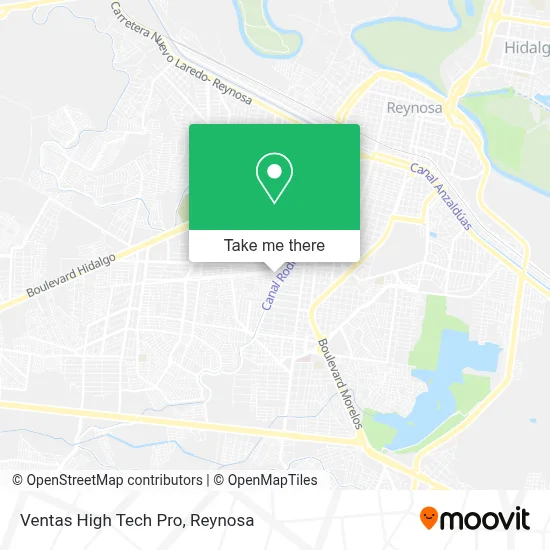 Ventas High Tech Pro map