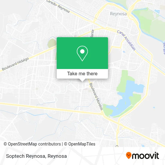 Soptech Reynosa map