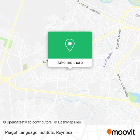 Piaget Language Institute map