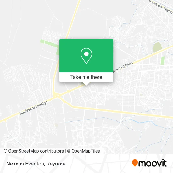 Nexxus Eventos map