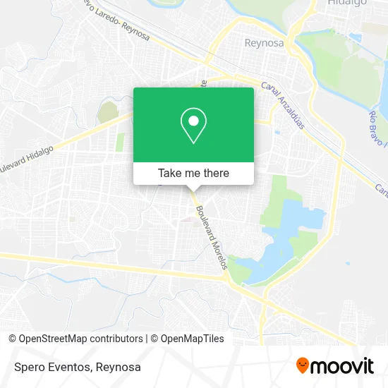 Spero Eventos map