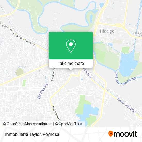 Inmobiliaria Taylor map