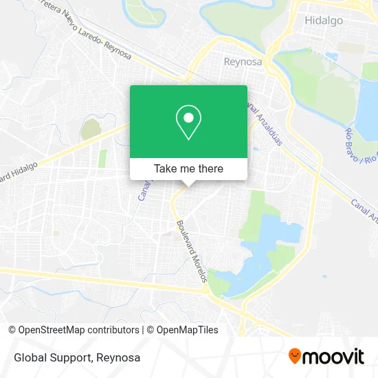 Global Support map
