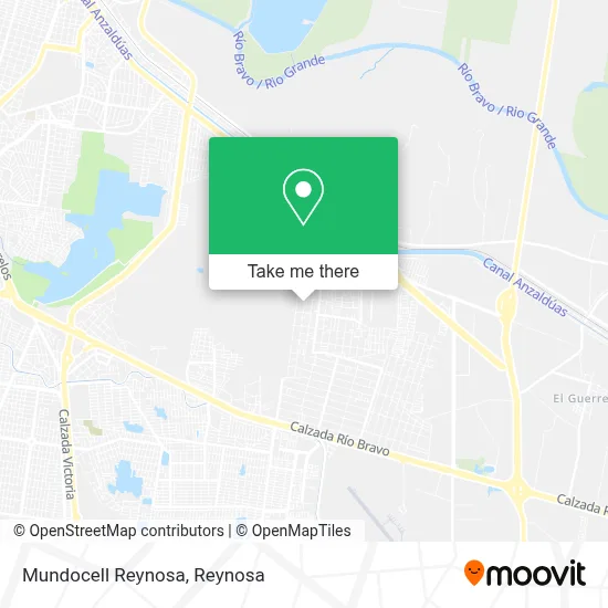 Mundocell Reynosa map