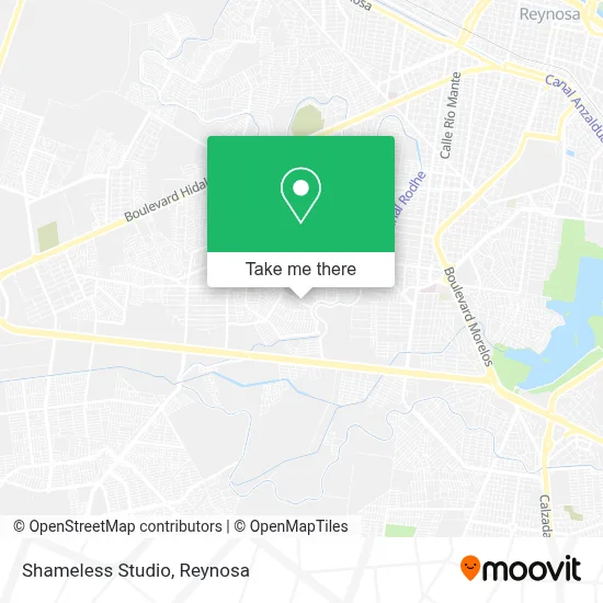Shameless Studio map
