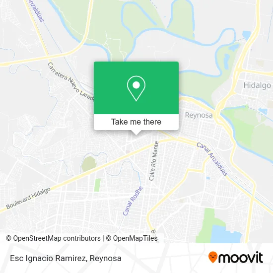 Esc Ignacio Ramirez map